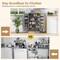 Costway 41" Farmhouse Kitchen Pantry Storage Cabinet withDoors Adjustable Shelves Gray/White